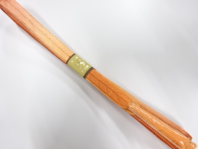 未使用品　正絹　手組帯締め